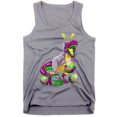 Easter Basket Bunny Dinosaur Egg T Rex Tank Top