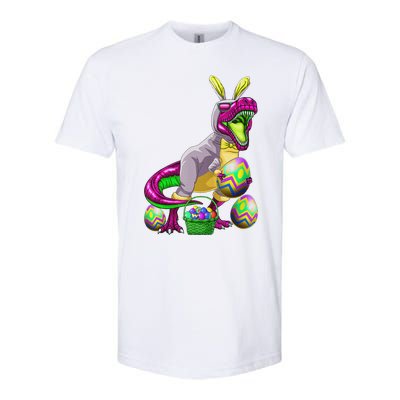 Easter Basket Bunny Dinosaur Egg T Rex Softstyle CVC T-Shirt