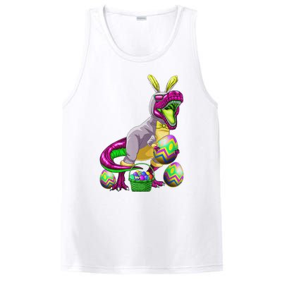 Easter Basket Bunny Dinosaur Egg T Rex PosiCharge Competitor Tank