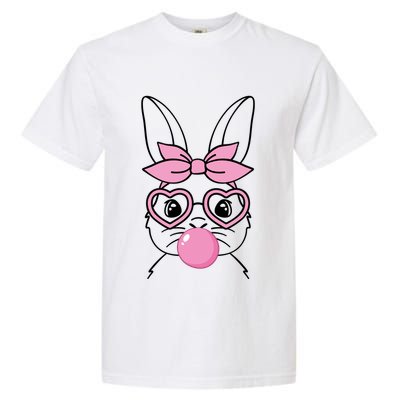 Easter Bunny Bubble Gum Cute Garment-Dyed Heavyweight T-Shirt