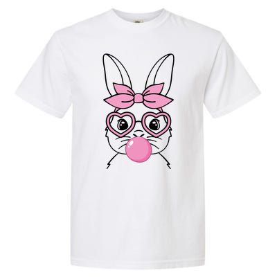 Easter Bunny Bubble Gum Cute Garment-Dyed Heavyweight T-Shirt