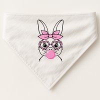 Easter Bunny Bubble Gum Cute USA-Made Doggie Bandana