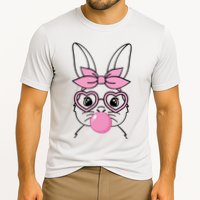 Easter Bunny Bubble Gum Cute Cooling Performance Crew T-Shirt