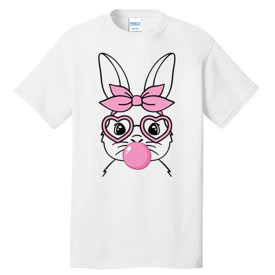 Easter Bunny Bubble Gum Cute Tall T-Shirt