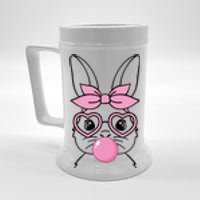 Easter Bunny Bubble Gum Cute Beer Stein