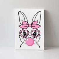 Easter Bunny Bubble Gum Cute Canvas