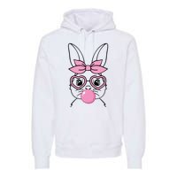 Easter Bunny Bubble Gum Cute Premium Hoodie