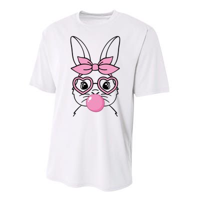 Easter Bunny Bubble Gum Cute Performance Sprint T-Shirt