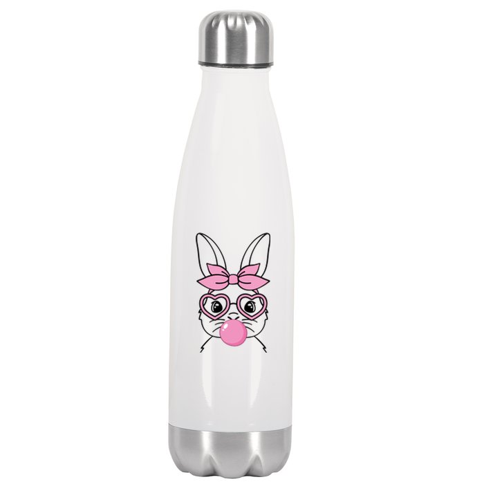 Easter Bunny Bubble Gum Cute Stainless Steel Insulated Water Bottle