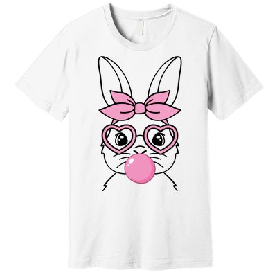 Easter Bunny Bubble Gum Cute Premium T-Shirt