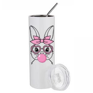 Easter Bunny Bubble Gum Cute Stainless Steel Tumbler