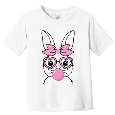 Easter Bunny Bubble Gum Cute Toddler T-Shirt