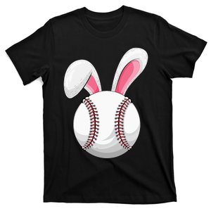 Easter Baseball Ball Easter Day Funny Spring Easter Bunny T-Shirt