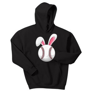 Easter Baseball Ball Easter Day Funny Spring Easter Bunny Kids Hoodie