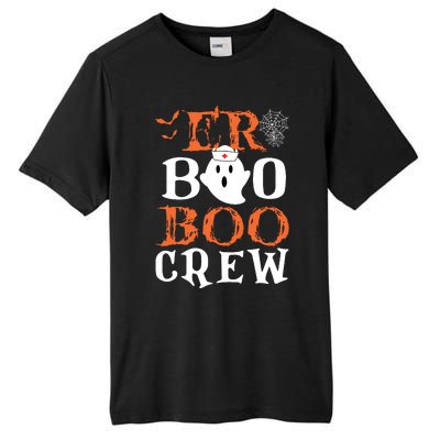 Er Boo Boo Crew Cute Ghost Nurse Halloween Costume Nursing Tall Fusion ChromaSoft Performance T-Shirt