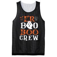 Er Boo Boo Crew Cute Ghost Nurse Halloween Costume Nursing Mesh Reversible Basketball Jersey Tank