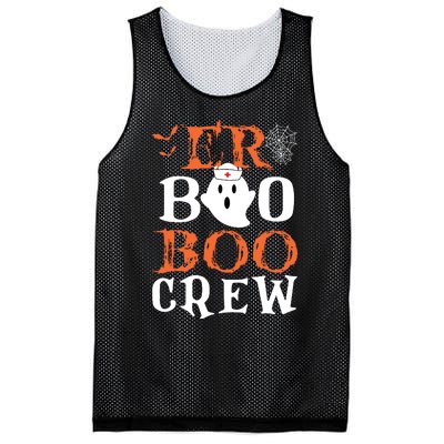 Er Boo Boo Crew Cute Ghost Nurse Halloween Costume Nursing Mesh Reversible Basketball Jersey Tank