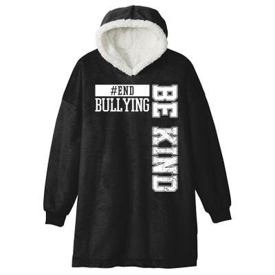 End Bullying Be Kind Awareness Hooded Wearable Blanket