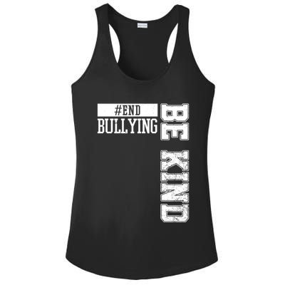 End Bullying Be Kind Awareness Ladies PosiCharge Competitor Racerback Tank