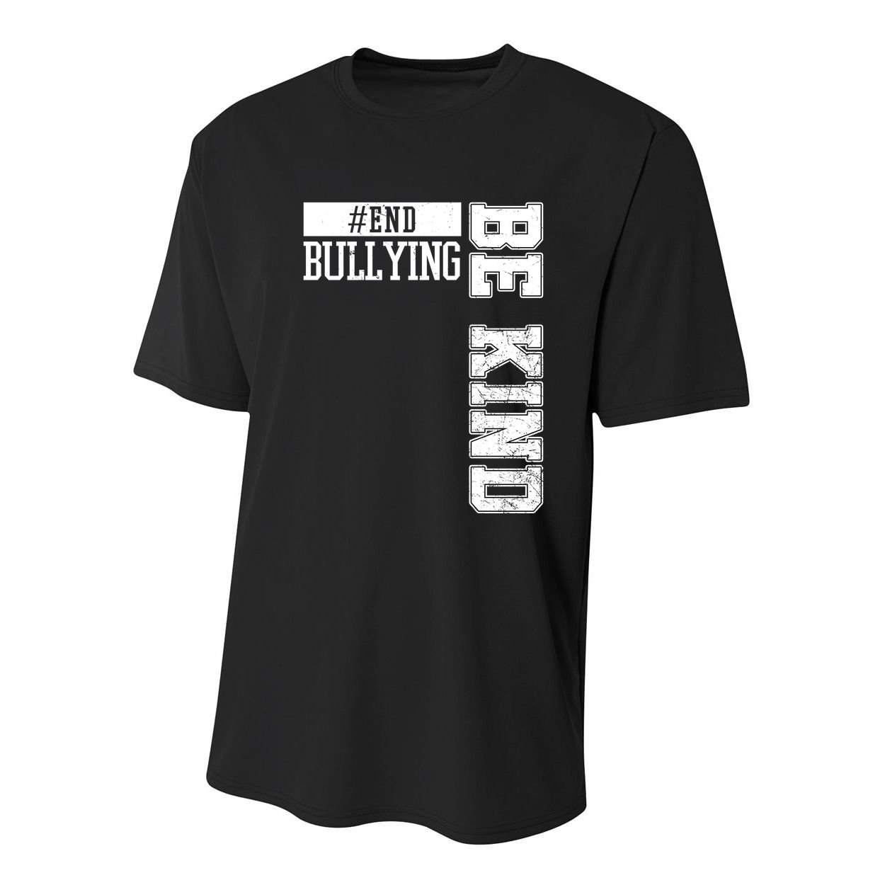 End Bullying Be Kind Awareness Youth Performance Sprint T-Shirt