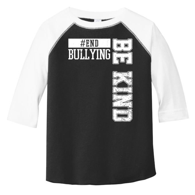 End Bullying Be Kind Awareness Toddler Fine Jersey T-Shirt