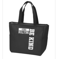 End Bullying Be Kind Awareness Zip Tote Bag