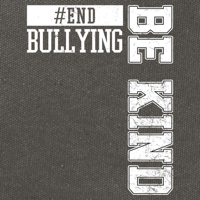 End Bullying Be Kind Awareness Cotton Canvas Backpack