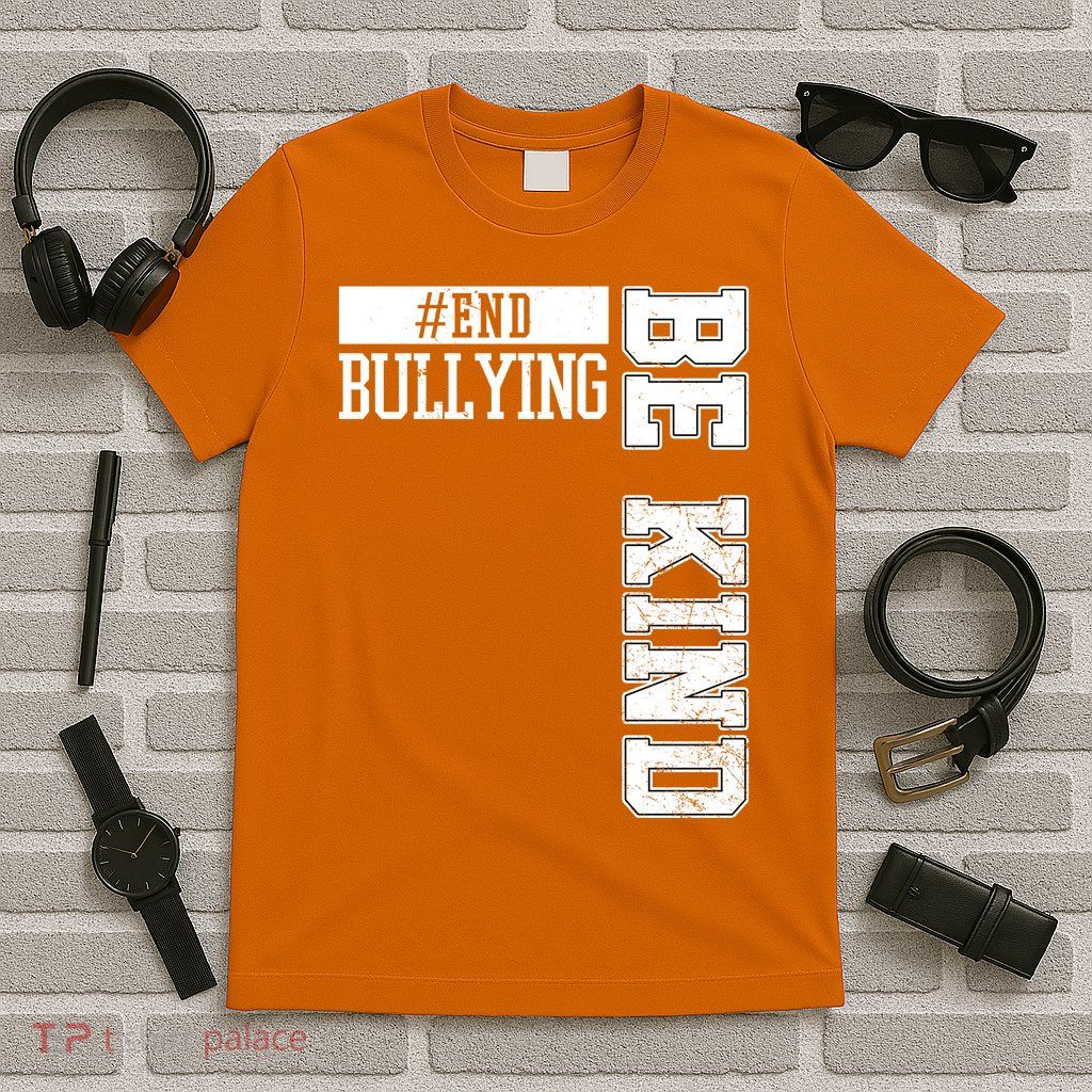 End Bullying Be Kind Awareness T-Shirt