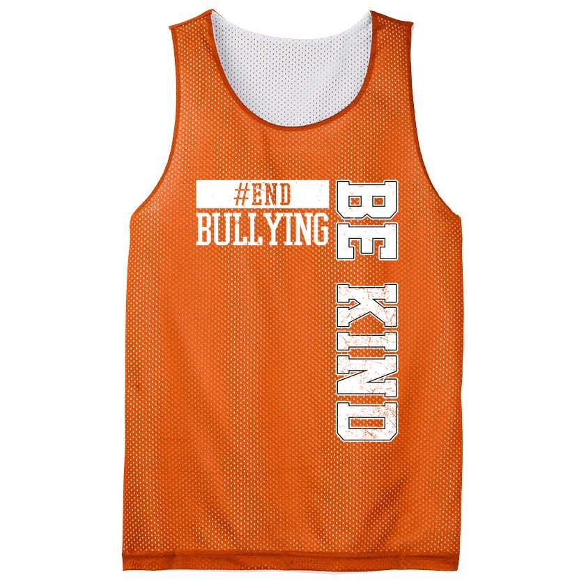 End Bullying Be Kind Awareness Mesh Reversible Basketball Jersey Tank