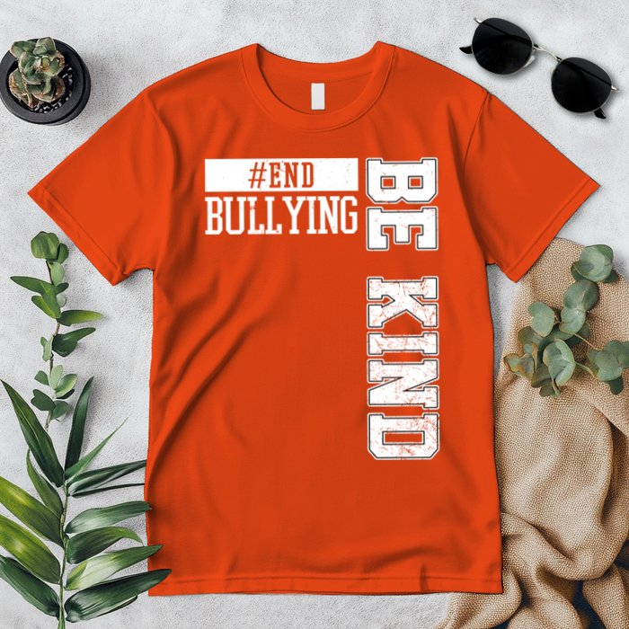 End Bullying Be Kind Awareness Premium T-Shirt