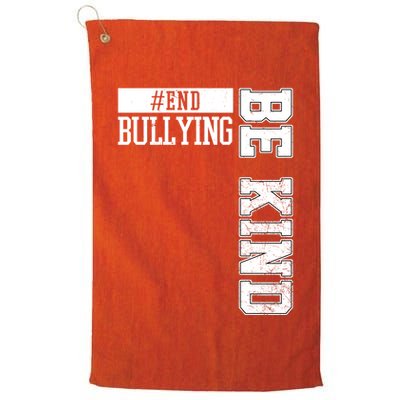 End Bullying Be Kind Awareness Golf Towel