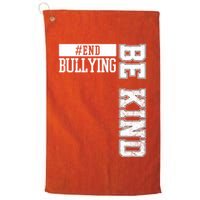 End Bullying Be Kind Awareness Golf Towel
