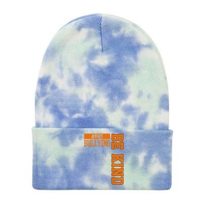 End Bullying Be Kind Awareness Tie Dye 12in Knit Beanie