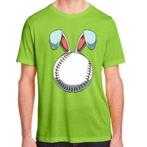 Easter Baseball Ball Easter Day Funny Easter Bunny Baseball Great Gift Adult ChromaSoft Performance T-Shirt