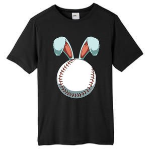 Easter Baseball Ball Easter Day Funny Easter Bunny Baseball Great Gift Tall Fusion ChromaSoft Performance T-Shirt