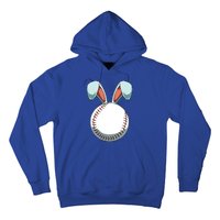 Easter Baseball Ball Easter Day Funny Easter Bunny Baseball Great Gift Hoodie