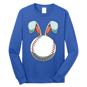 Easter Baseball Ball Easter Day Funny Easter Bunny Baseball Great Gift Long Sleeve Shirt