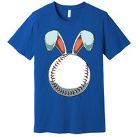 Easter Baseball Ball Easter Day Funny Easter Bunny Baseball Great Gift Premium T-Shirt