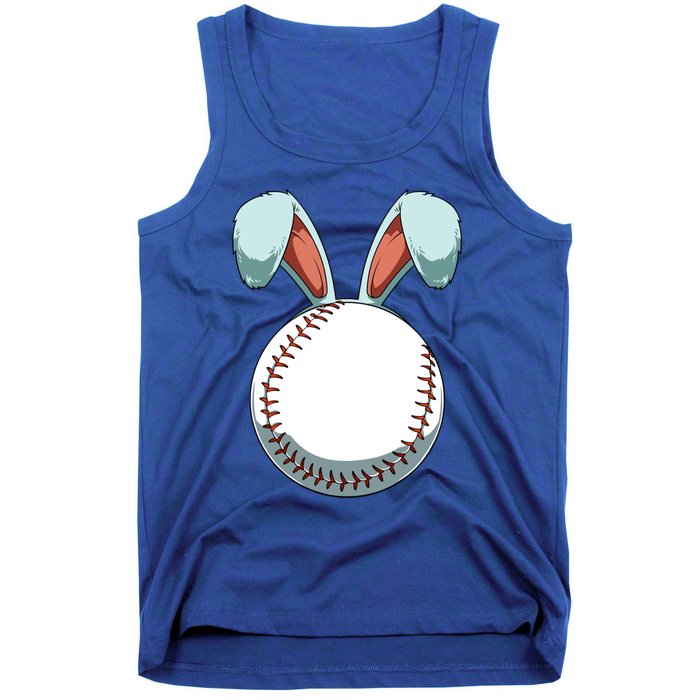 Easter Baseball Ball Easter Day Funny Easter Bunny Baseball Great Gift Tank Top