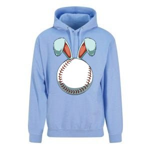 Easter Baseball Ball Easter Day Funny Easter Bunny Baseball Great Gift Unisex Surf Hoodie