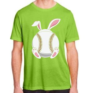 Easter Baseball Ball Easter Day Funny Easter Bunny Baseball Gift Adult ChromaSoft Performance T-Shirt