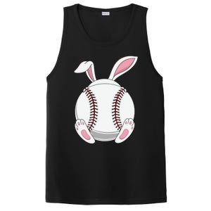 Easter Baseball Ball Easter Day Funny Easter Bunny Baseball Gift PosiCharge Competitor Tank