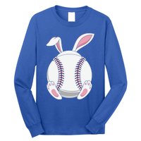 Easter Baseball Ball Easter Day Funny Easter Bunny Baseball Gift Long Sleeve Shirt