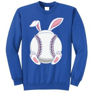 Easter Baseball Ball Easter Day Funny Easter Bunny Baseball Gift Sweatshirt