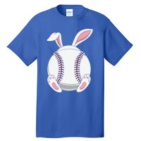 Easter Baseball Ball Easter Day Funny Easter Bunny Baseball Gift Tall T-Shirt