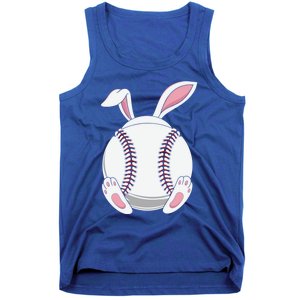 Easter Baseball Ball Easter Day Funny Easter Bunny Baseball Gift Tank Top