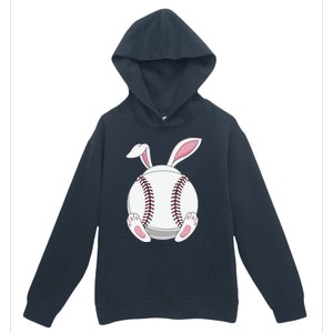 Easter Baseball Ball Easter Day Funny Easter Bunny Baseball Gift Urban Pullover Hoodie