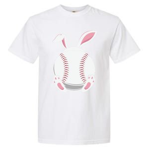 Easter Baseball Ball Easter Day Funny Easter Bunny Baseball Gift Garment-Dyed Heavyweight T-Shirt