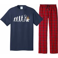 Evolution Blacksmith Blacksmithing Knifemaker Gift Tee Pajama Set