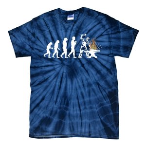 Evolution Blacksmith Blacksmithing Knifemaker Gift Tee Tie-Dye T-Shirt